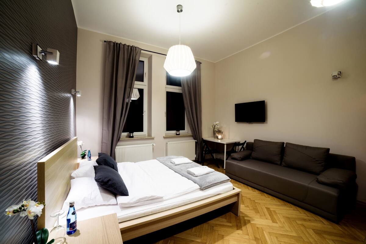 Apartemen (8) | Setrika/meja setrika dan Wi-Fi gratis