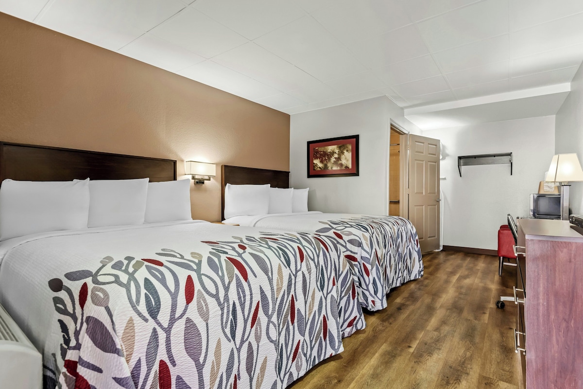 Chambre Deluxe, 2 grands lits, accessible aux personnes à mobilité réduite, non-fumeur