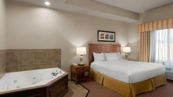 Suite Supérieure, 1 trÚs grand lit, non-fumeurs | Baignoire à jets