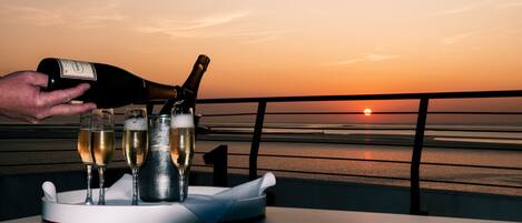 Utsikt fra overnattingsstedet