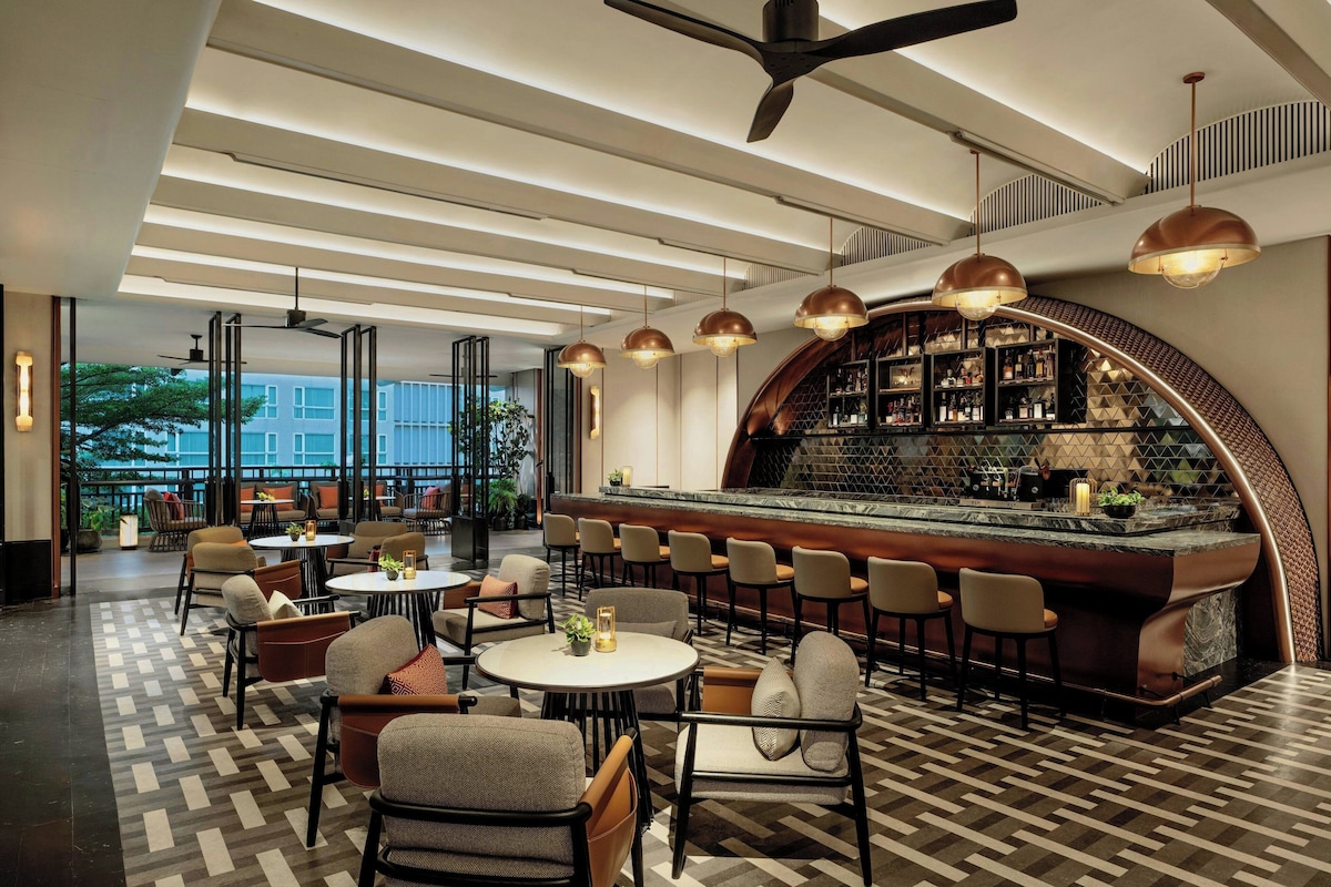 Night View from Guest Room