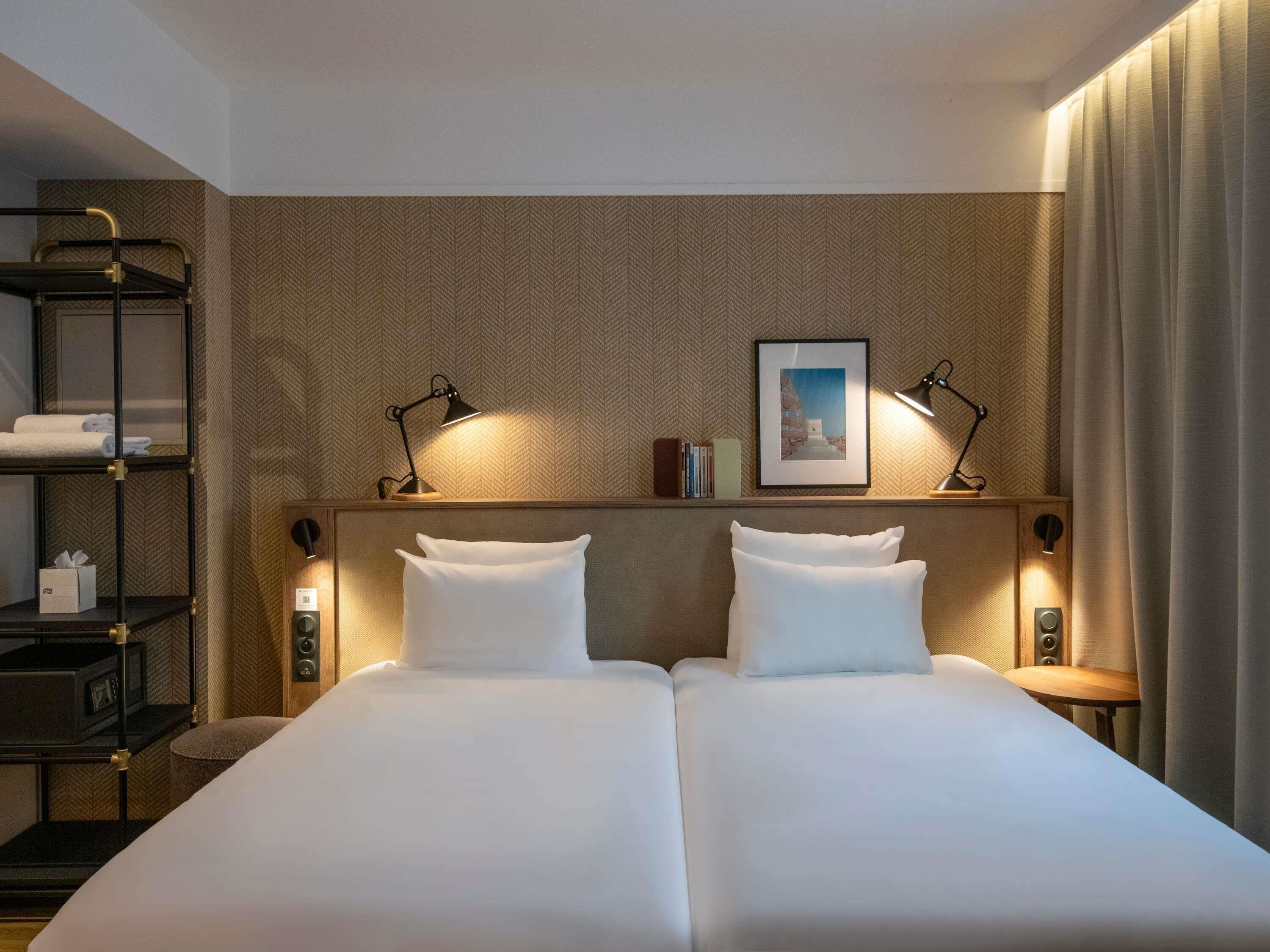 Biancheria da letto di alta qualità, minibar, una cassaforte in camera