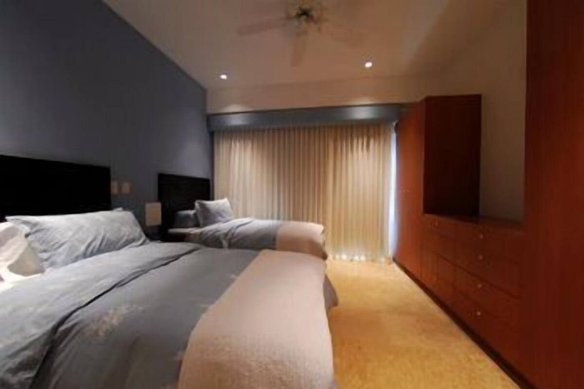 2 chambres, vue océan