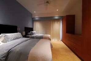 2 chambres, vue océan