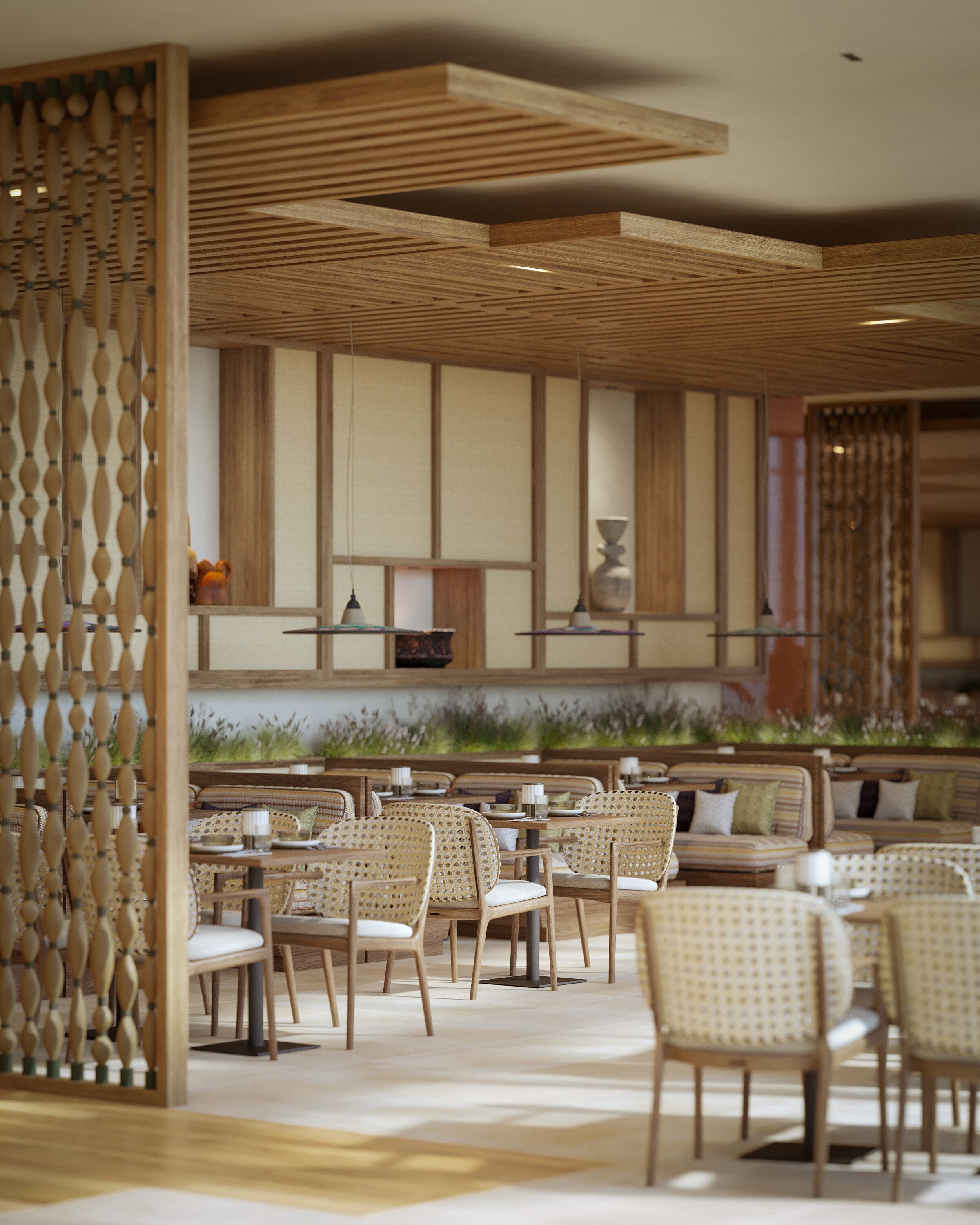 3 restaurants; breakfast, lunch, and dinner served