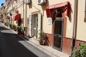 Blick von der Unterkunft