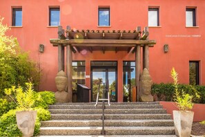 Entrada de la propiedad