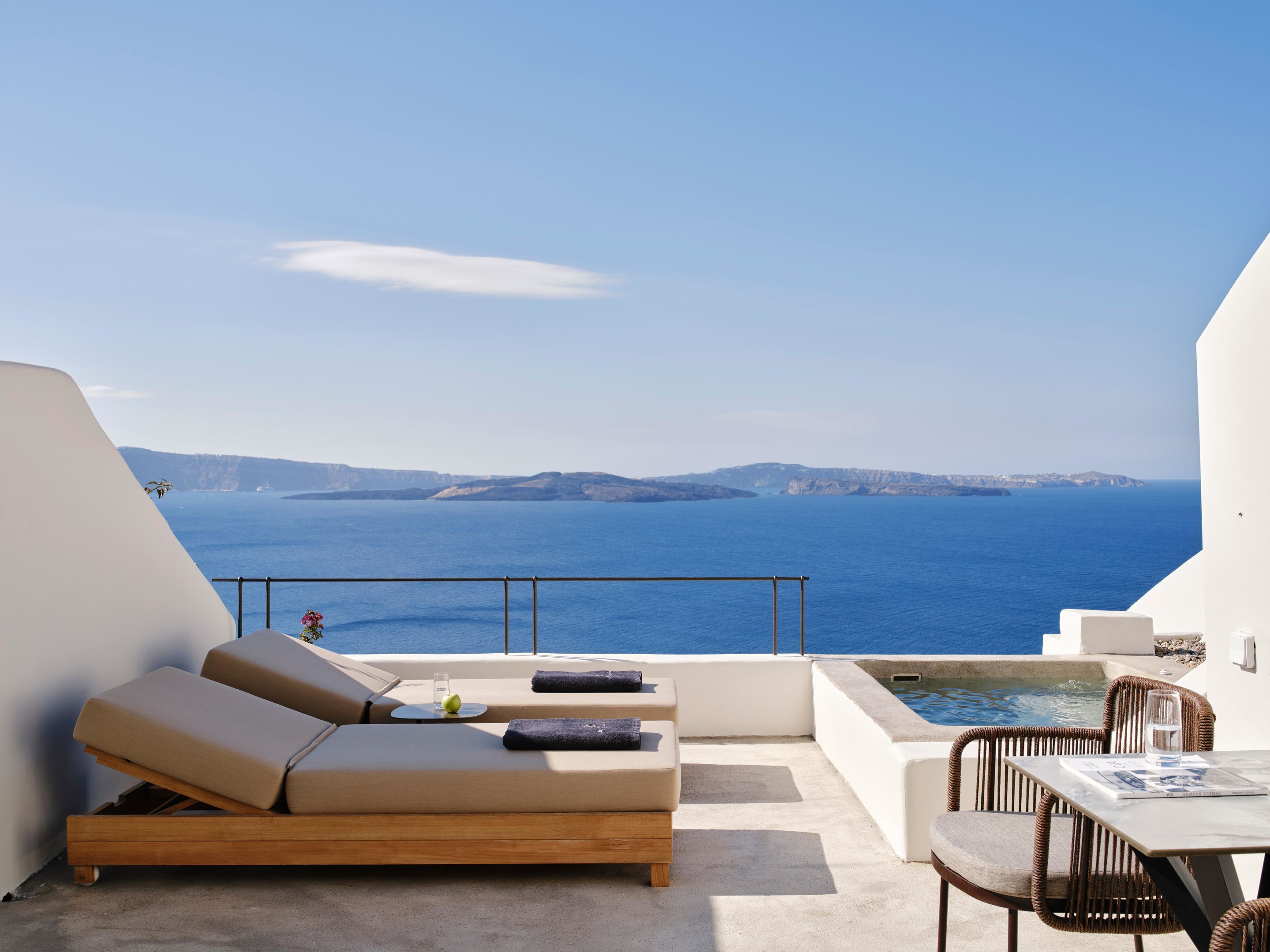 Deluxe Suite with Outdoor Hot tub | Speisen im Freien