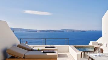 Deluxe Suite with Outdoor Hot tub | Speisen im Freien