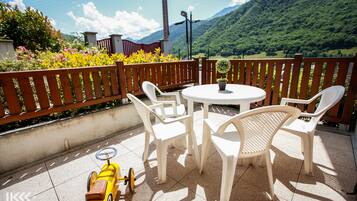 Appartement 1 chambre et 2 cabines, balcon (7 personnes) | Balcon
