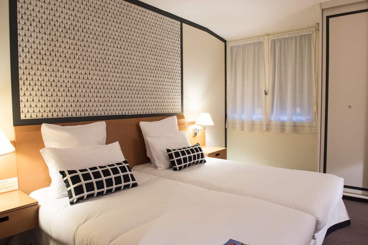 Chambre avec lits jumeaux
