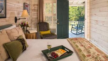 Queen Room Second Floor | Premium bedding, desk, iron/ironing board, free WiFi