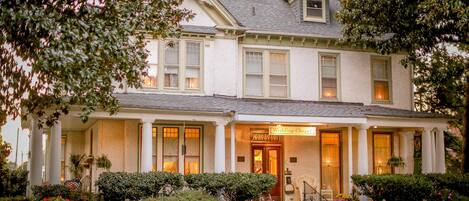 Façade de l’hébergement