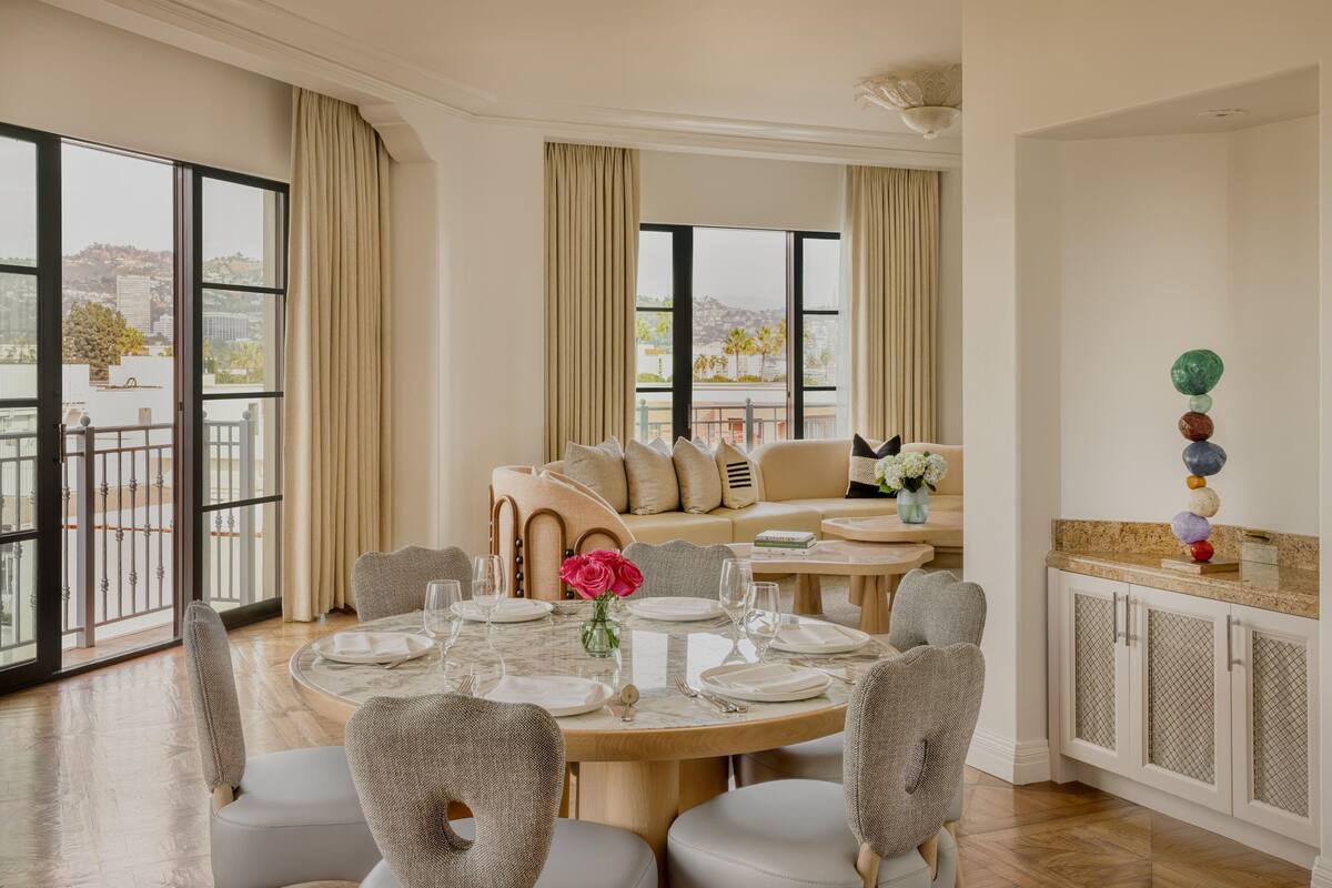 Suite – signature, terrasse (Hollywood) | Sengetøy i egyptisk bomull, sengetøy av topp kvalitet og dundyner