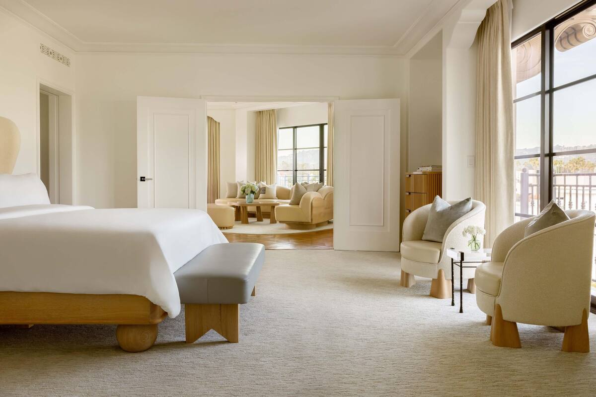 hollywood suite | 1 bedroom, egyptian cotton sheets, premium bedding, down duvets