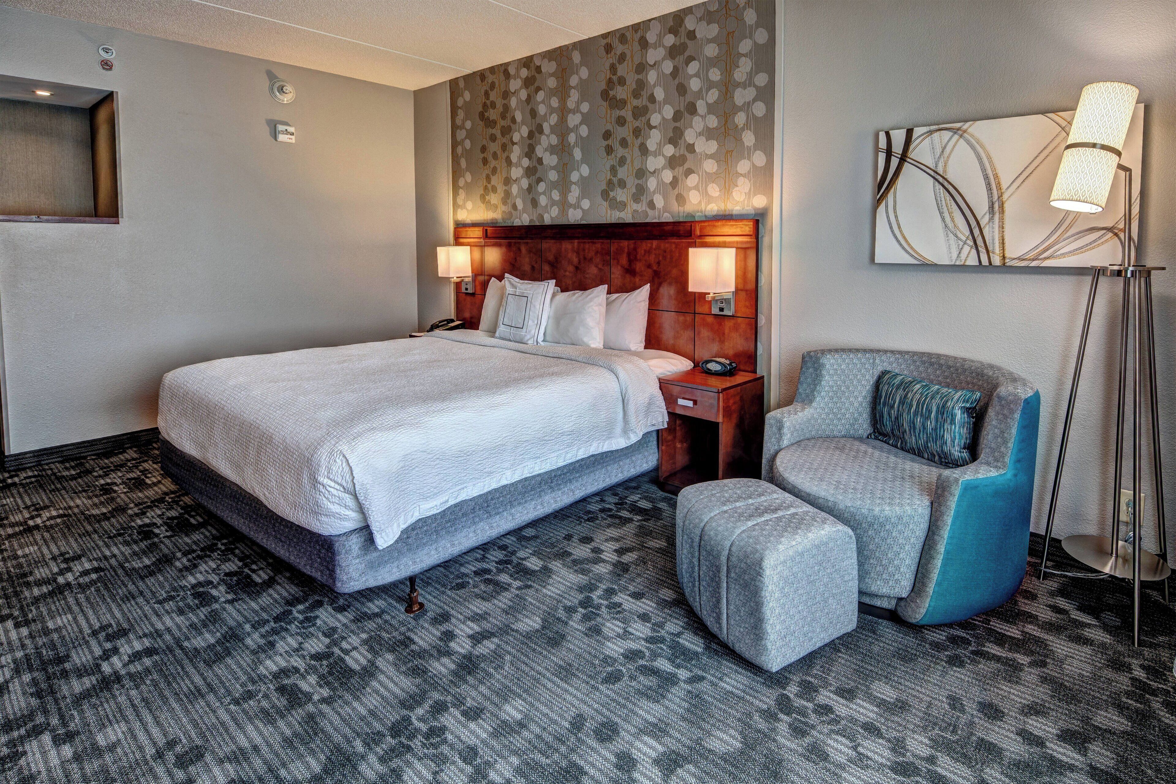 room, 1 king bed with sofa bed | premium bedding, in-room safe, desk, laptop workspace