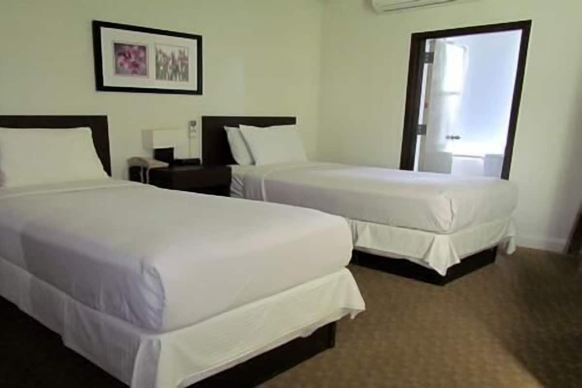 Standard Room, 2 Single Beds | Hypo-allergenic bedding, pillow-top beds, desk, blackout curtains