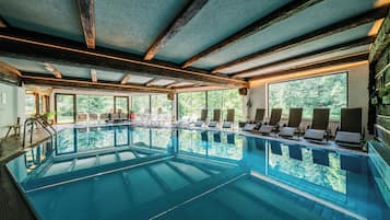 Indoor pool, outdoor pool, open 7:00 AM to 7:00 PM, sun loungers