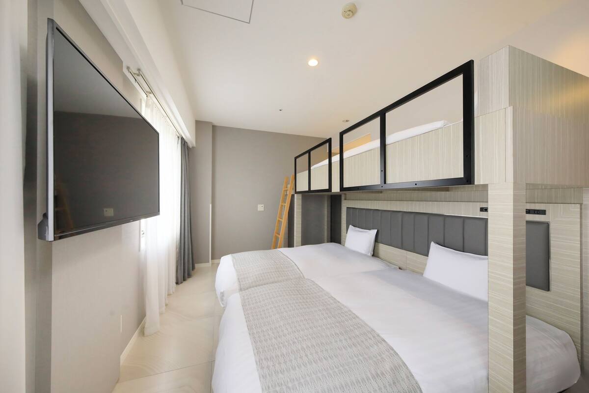ห้องซูพีเรียทวิน | เตารีด/โต๊ะรีดผ้า, Wi-Fi ฟรี, นาฬิกาปลุก, ผ้าปูที่นอน