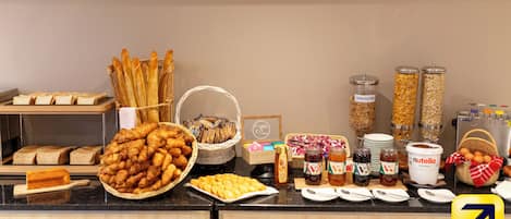 Daily buffet breakfast (EUR 10 per person)