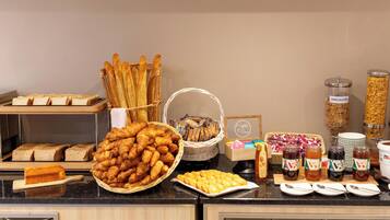 Daily buffet breakfast (EUR 10 per person)