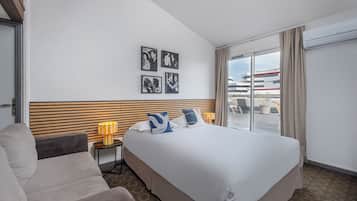 Superior Double Room, Terrace | Premium bedding, in-room safe, desk, blackout curtains