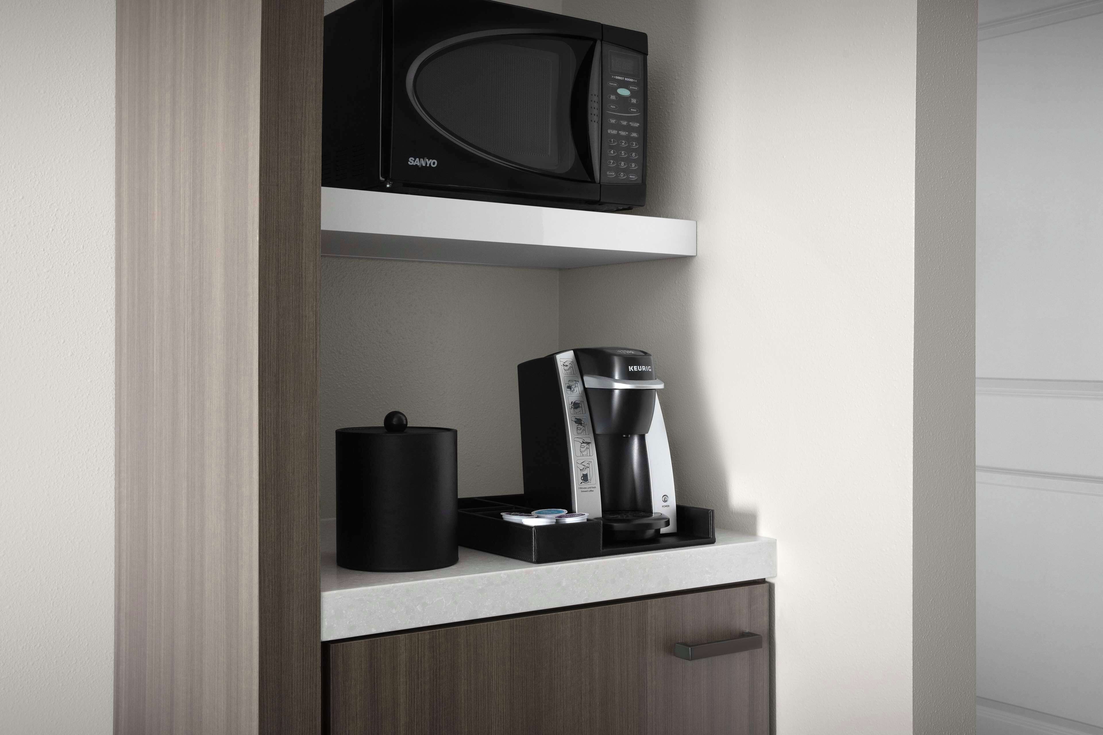 premium bedding, down duvets, desk, laptop workspace