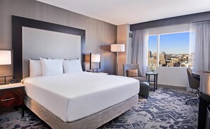 Premium bedding, pillow-top beds, in-room safe, desk