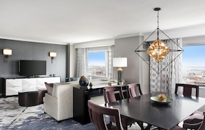 50-inch LED TV with premium channels, TV, iPod dock - Hilton Baltimore Inner Harbor (Baltimore)