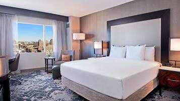 Premium bedding, pillowtop beds, in-room safe, desk