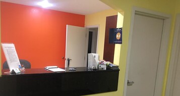 Check-in/check-out kiosk