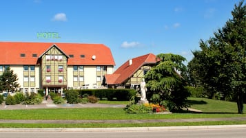 Façade de l’hébergement