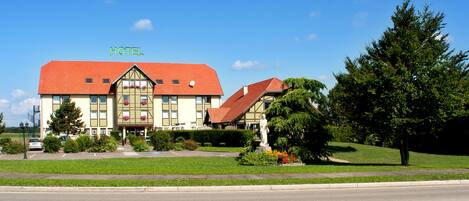 Voorkant van accommodatie