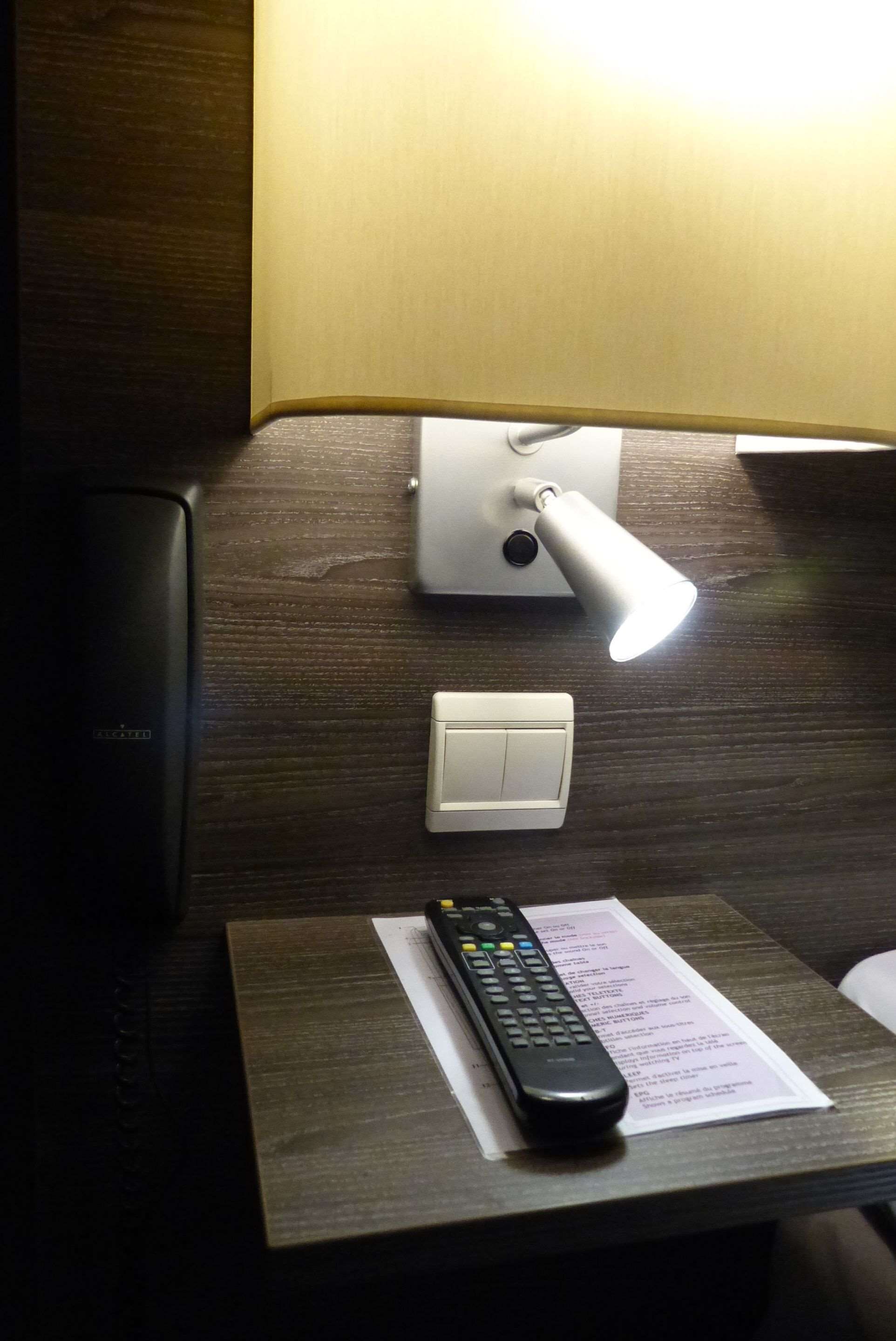 1 bedroom, desk, blackout curtains, iron/ironing board