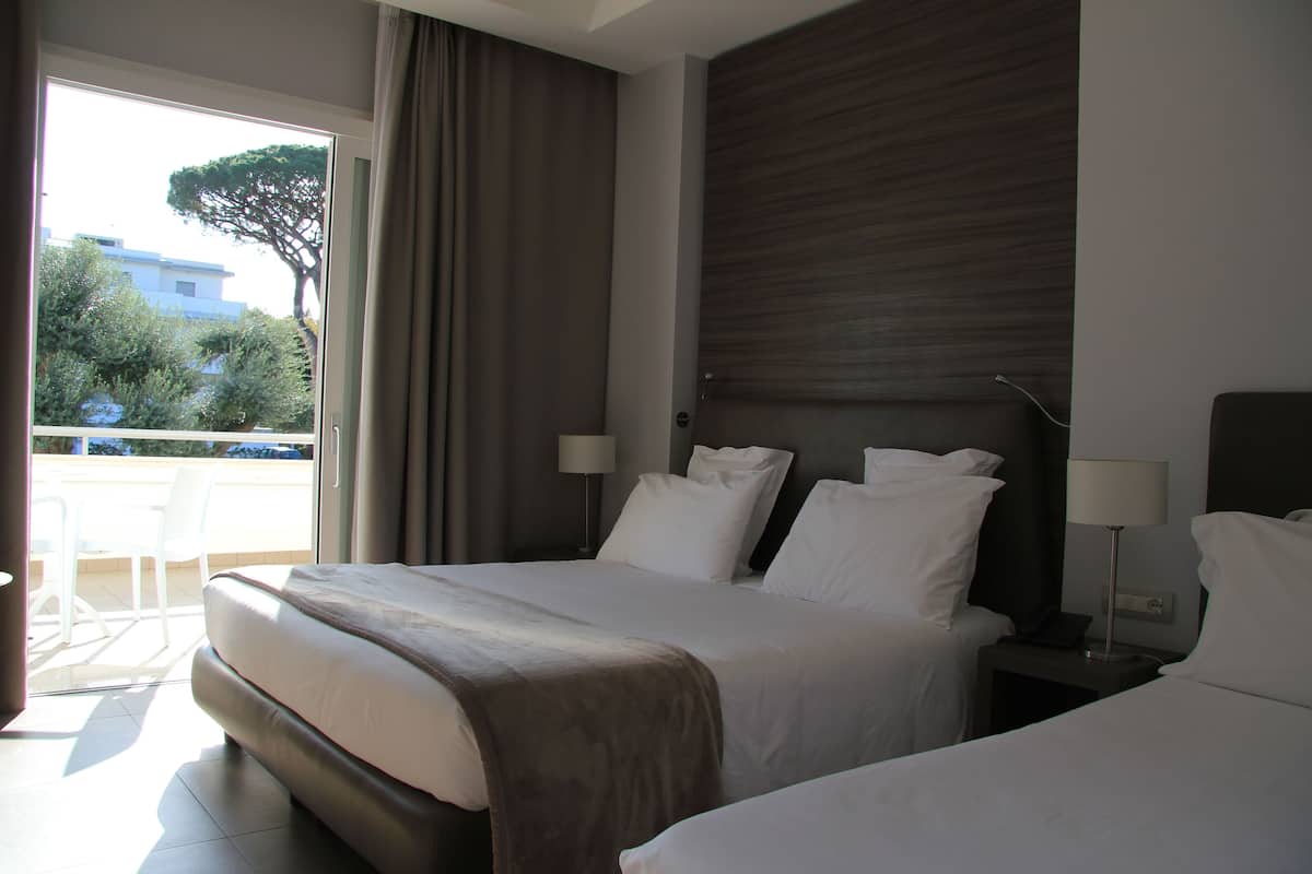 1 slaapkamer, hypoallergeen beddengoed, een minibar