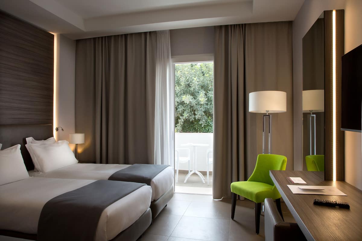 1 slaapkamer, hypoallergeen beddengoed, een minibar