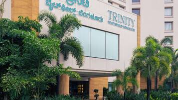 Fachada de la propiedad