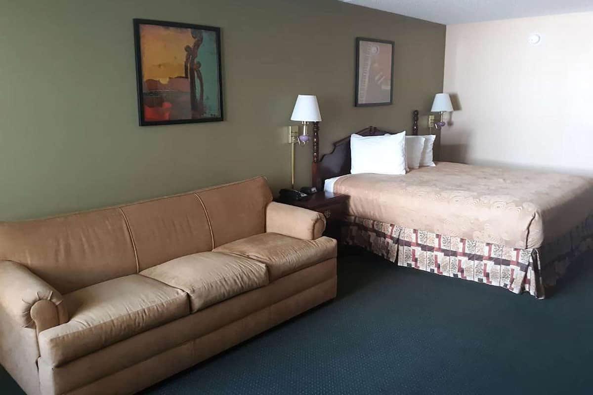 Peralatan tempat tidur premium, tilam berlapik, meja