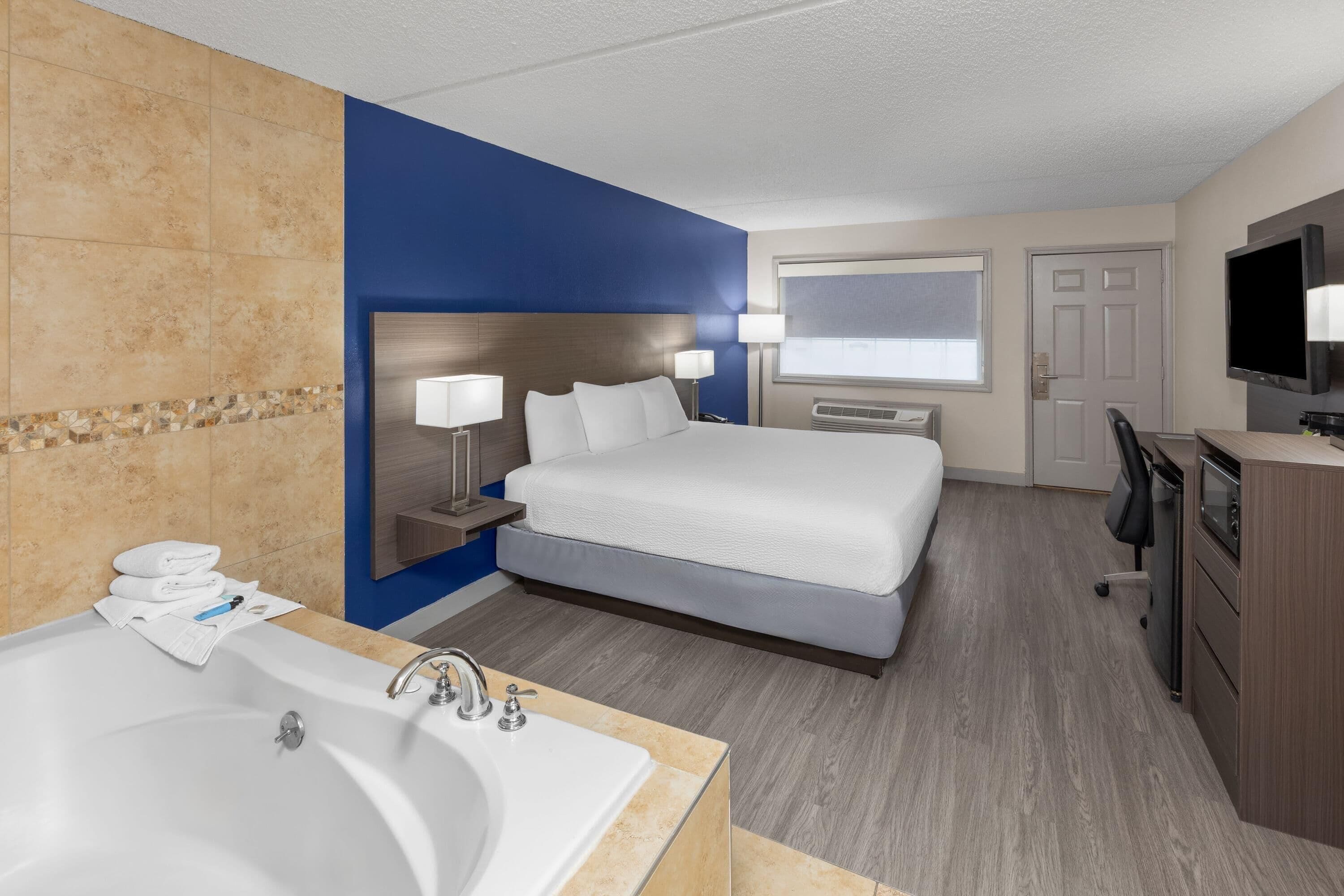 Superior kamer, 1 kingsize bed, niet-roken | Bubbelbad