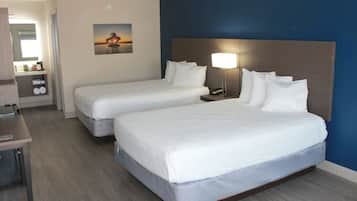 Hochwertige Bettwaren, Pillowtop-Betten, Schreibtisch