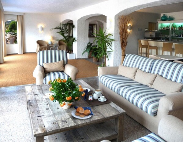 Sitzecke in der Lobby