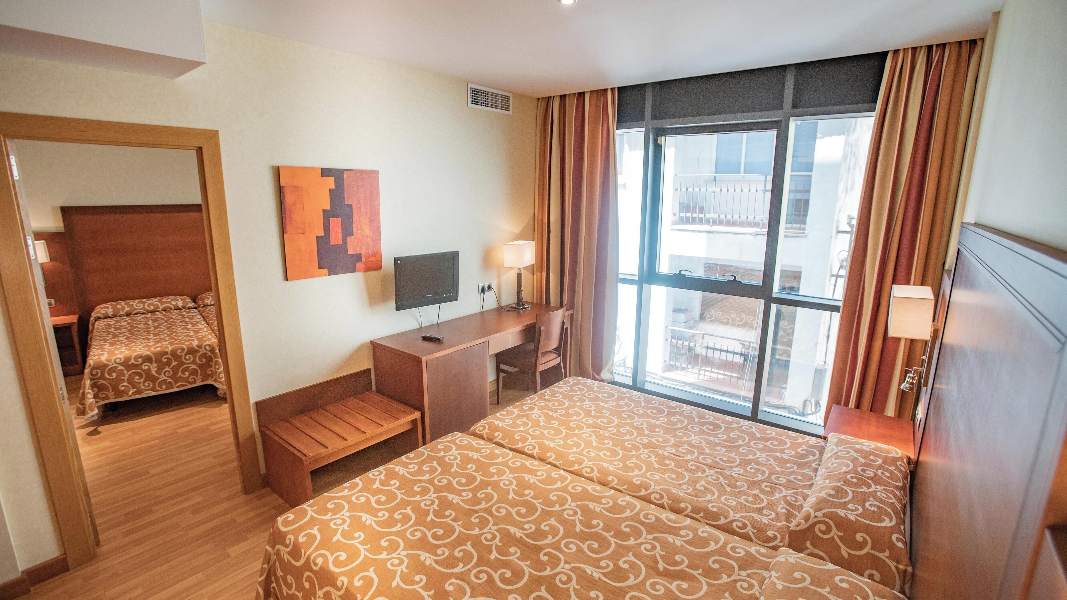 In-room safe, desk, blackout curtains, soundproofing