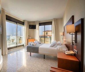 In-room safe, desk, blackout curtains, soundproofing