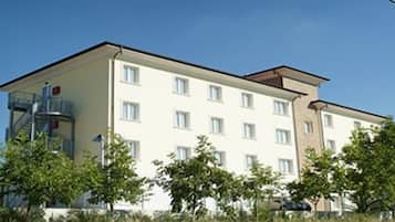 Fassade der Unterkunft