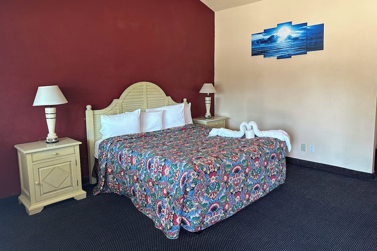 Standard Single Room, 1 King Bed | WiFi (free), alarm clocks, bed sheets
