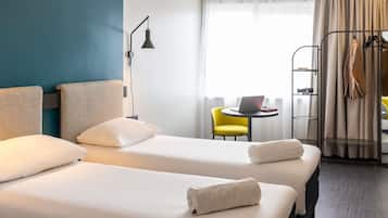 In-room safe, desk, iron/ironing board, free cots/infant beds