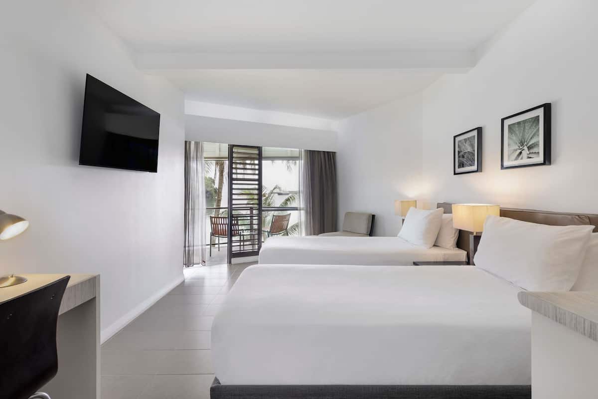 Habitación Deluxe, 1 cama King size, vista al océano | 1 habitación, ropa de cama de alta calidad y camas Select Comfort