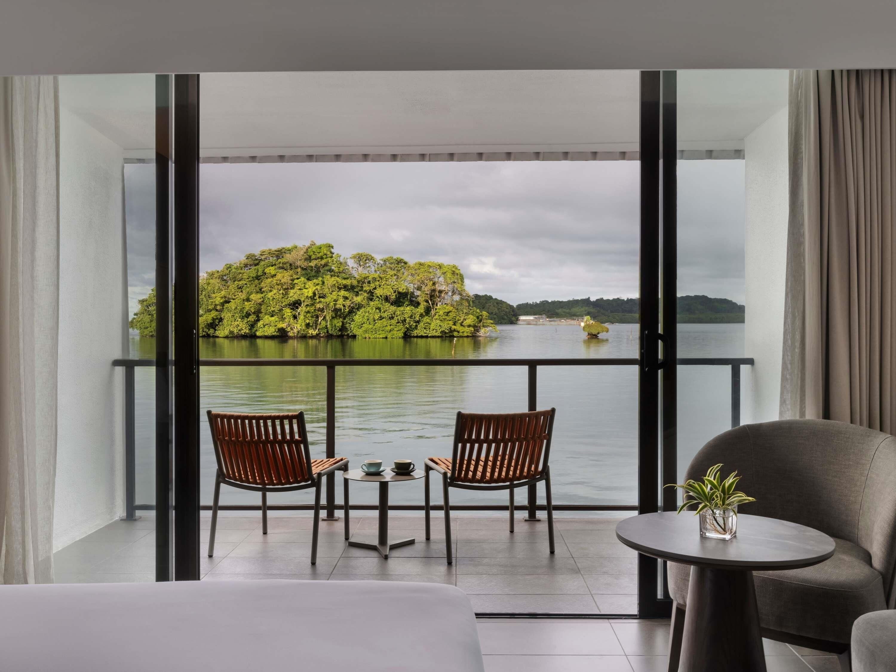 Rom – executive, 1 kingsize-seng, havutsikt | Sengetøy av topp kvalitet, senger med Select Comfort-madrass og minibar