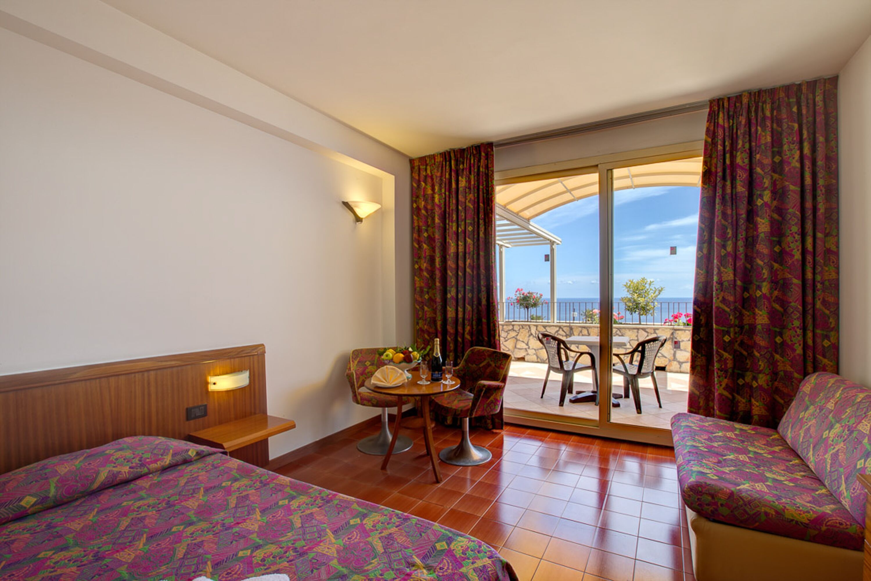 Doppelzimmer, Terrasse, Meerblick (Terrazze) | Ausblick vom Zimmer