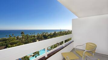 Tweepersoonskamer, balkon, uitzicht op zee (Top floor) | Kameruitzicht